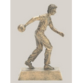 Male Bowling Signature Resin Figure Trophy (10.5")